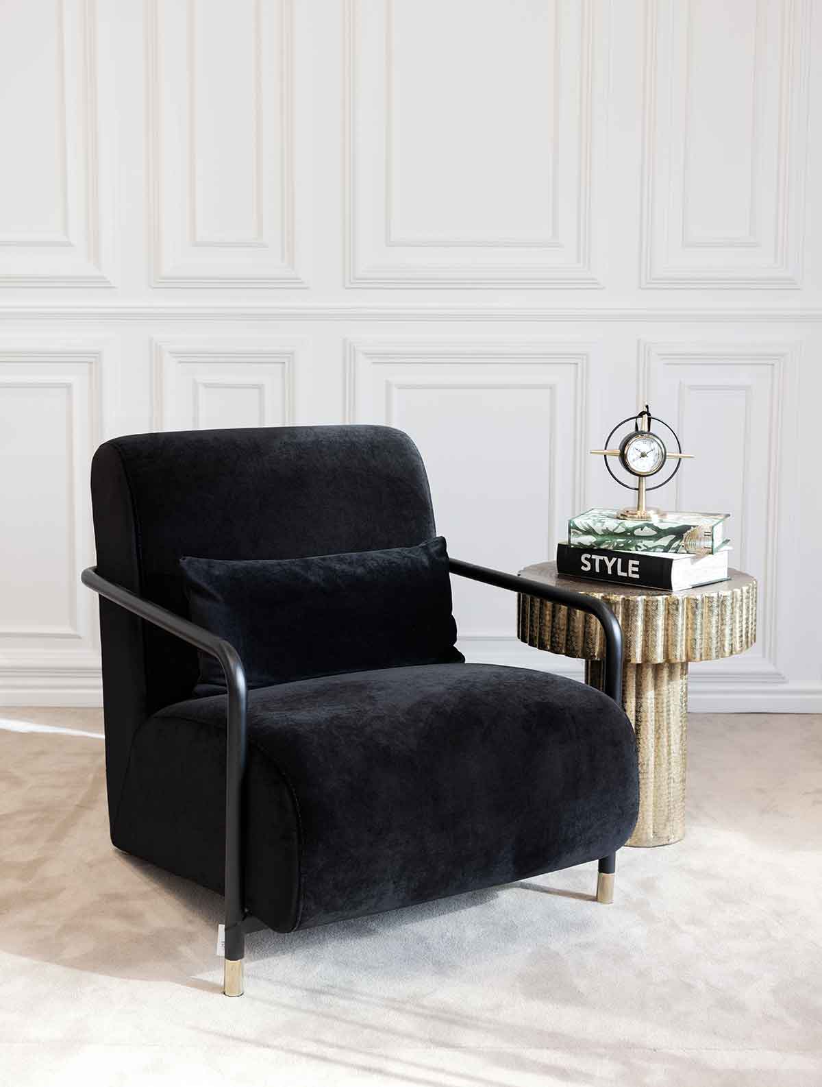 Maison Signature Namestaj Fotelje Noir Longue