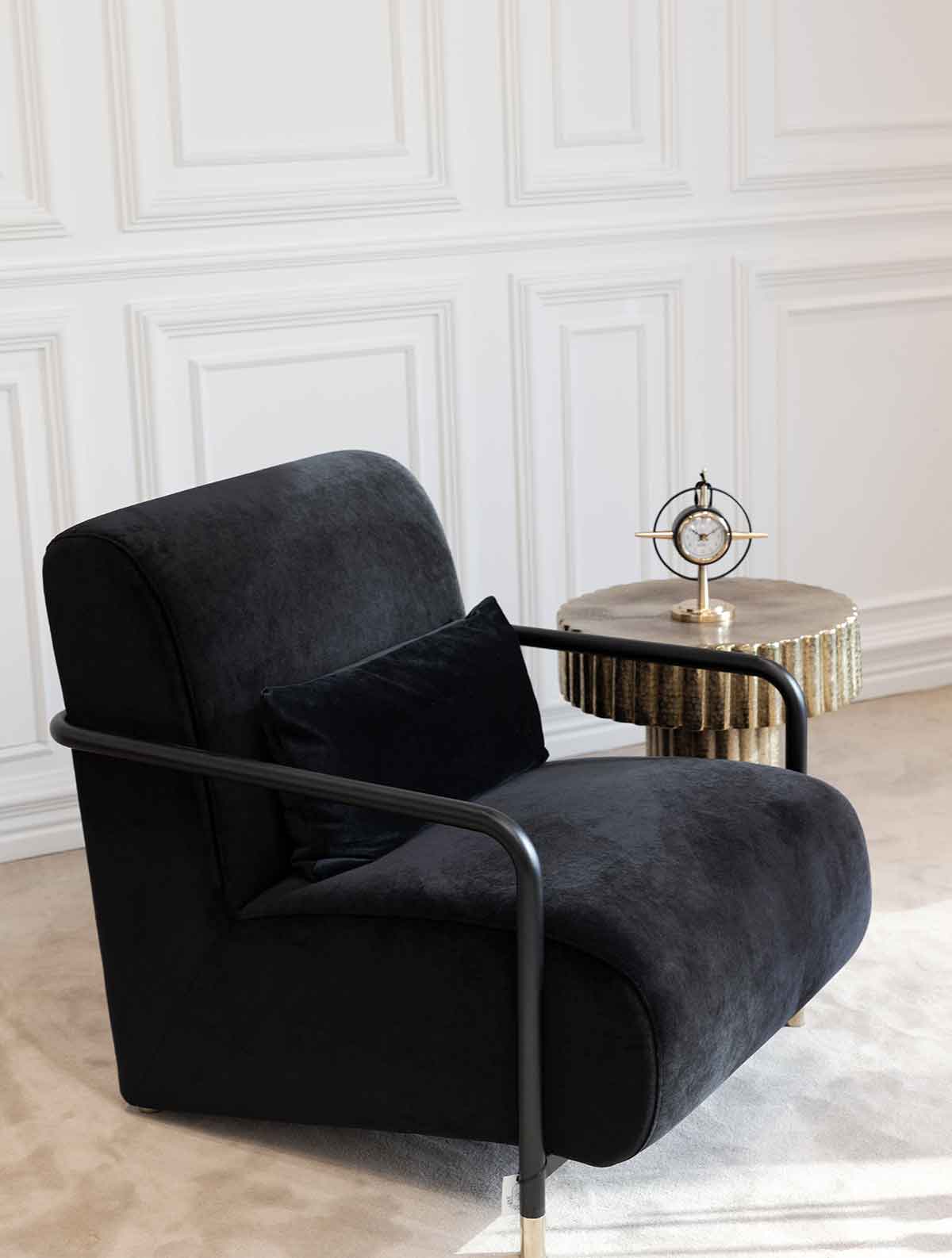 Maison Signature Namestaj Fotelje Noir Longue1