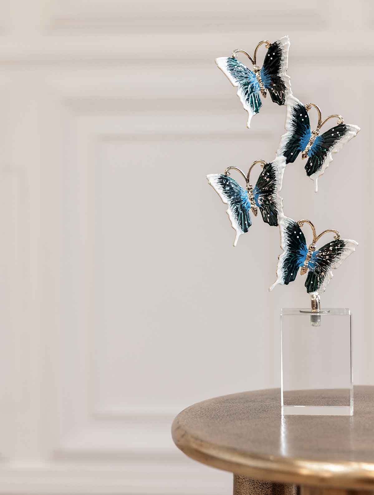Maison Sinature Dekorativne figure papillon Bleu1