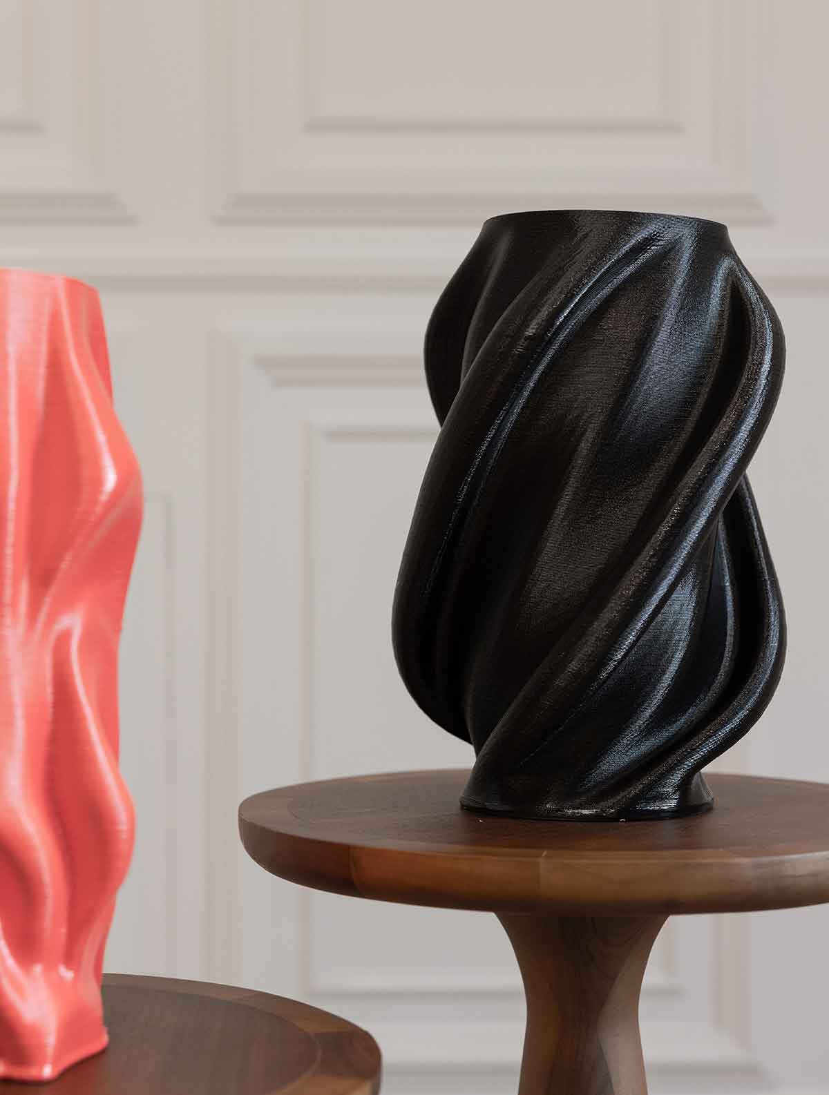 Maison Sinature Vaze Fiamma Rosso1